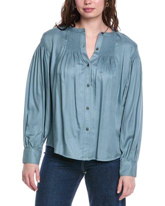 Rebecca Taylor Twill Blouse