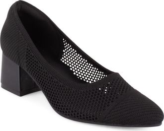 Elie Tahari Basilica Cap Toe Pump in Black at Nordstrom, Size 6.5