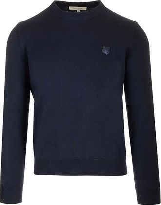 Maison Kitsun&eacute; Bold Fox Head Patch Regular Jumper