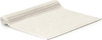 Boll & Branch Waffle Weave Organic Cotton Bath Mat in Cream at Nordstrom