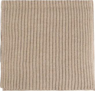 Maison Margiela Wollen Sjaal - Heren - Wintersjaals - Beige - ONE Size - Wol - Accessoires