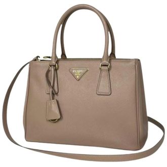 Prada Bolso Tote Vintage Pre-owned - Pre-owned - Mujer - Beige - ONE SIZE