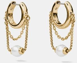 Kate Spade New York Chain Reaction Chain Huggies