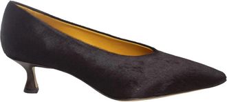 Mara Bini A180 Pony Pump - Dames - Pumps - Bruin - 39 EU - Leer - Schoenen
