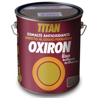 Titan cahersa- Pintura Oxiron Liso Tabaco 4lt Titan