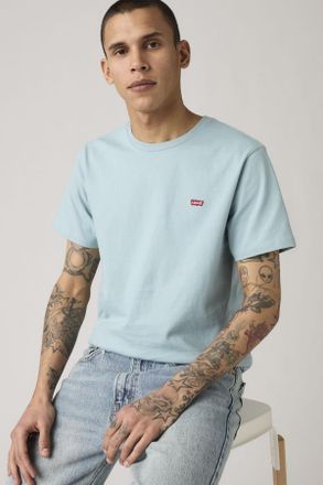 Levi's Camiseta Housemark Original - Hombre - XL - Azul / Stone Blue Jersey