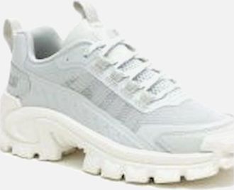 CAT Womens Intruder Womens P312336 Lightning Mesh Glacier Grey Trainers - White - Size: 3