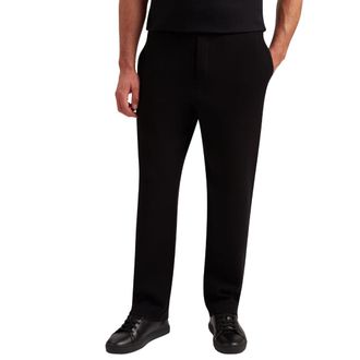 Ted Baker Nutrit Regular Gebreide Zwarte Broek