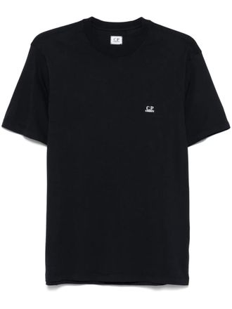 C.P. Company T-shirt con logo - Blu