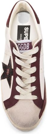 Golden Goose Leather Sneakers - Ivory
