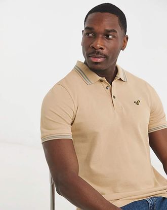 Voi Storm Tipped Polo Shirt Long