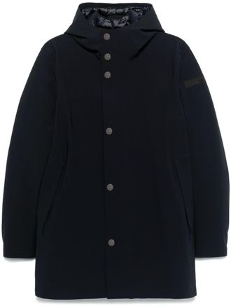 Roberto Ricci Design padded parka coat - men - Polyamide/Polyamide/Elastane/Feather Down - 44 - Blue