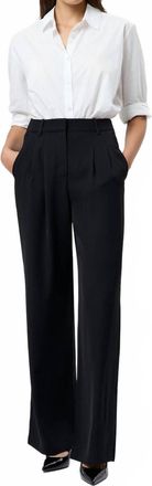 French Connection Harry Suiting Trousers In Blackout