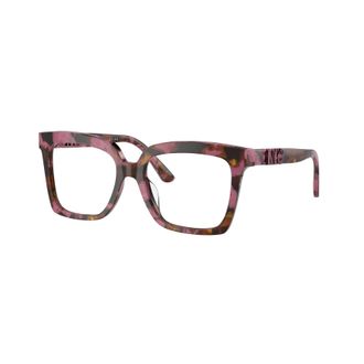 Michael Kors 0mk4119u Oversized Square Frame Sunglasses with Marbled Pattern