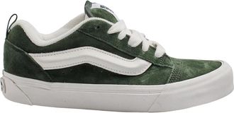 Vans Knu Skool Sneakers - Heren - Sneakers - Groen - 40 1/2 EU - Leer - Schoenen