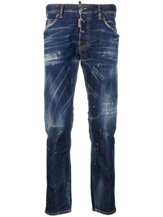 Dsquared2 Slim-fit jeans - Blauw
