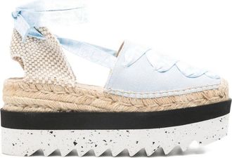 Stella McCartney Scarpe Blu, Neutro-Donna