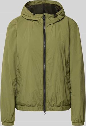 Peuterey Regular Fit Jacke mit Kapuze Modell Nigle in Oliv, Gr&ouml;&szlig;e 38