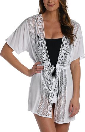 La Blanca Kimono Coverup