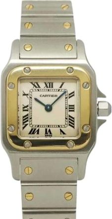 Cartier Pre-owned Vintage Polshorloge - Dames - Pre-owned - Geel - Maat: ONE Size