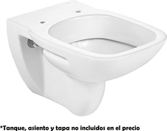 Roca Roca - Taza De Inodoro Suspendida Con Salida Horizontal Debba