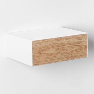 Sklum Mesita De Noche Flotante En Mdf Florens Sklum &x2194&xfe0e 40 Cm