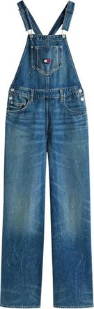 Tommy Jeans Dw 0Dw 22005 Dungarees - Dames - Jumpsuits - Blauw - M - Katoen - Jumpsuits & Playsuits