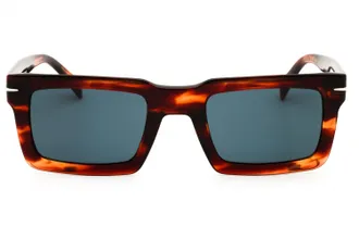 David Beckham DB7126S Rectangular Acetate Sunglasses - Black