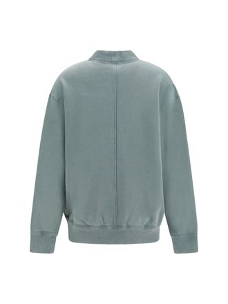 Isabel Marant Womens Stephy V-Neck Cardigan Sage Cotton; Polyester Sweater