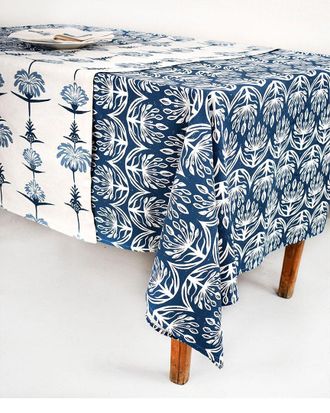 French Home Botanical Tablecloth