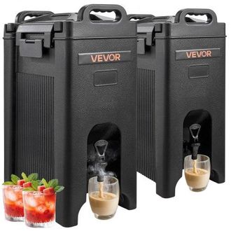 OEM Dispensador De Bebidas Con Aislamiento, 19 L, Con Grifo Y Asa, Apto Para Uso Alimentario, Ideal Para T&eacute;, Caf&eacute; Y Agua En Cafeter&iacute;as Y Restaurantes, 2 U