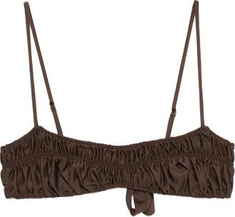 Faithfull The Brand Rocio Ruched Bikini Top