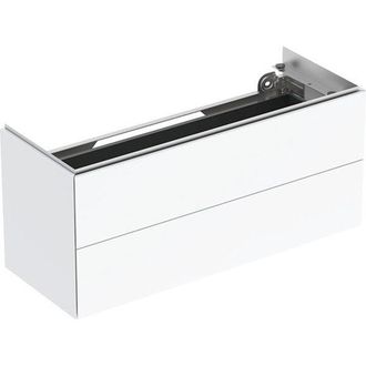 Keramag Geberit One Mueble Bajo Lavabo, 1044x465x396mm, 2 Cajones
