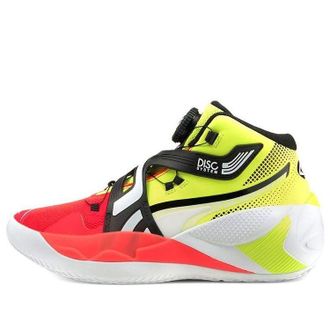 Puma Disc Rebirth Yellow Alert Red Blast 194812-01