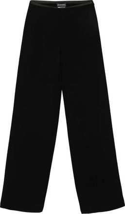 Emporio Armani Pantaloni a gamba ampia - Nero