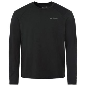 Vaude Essential Wool L/S T-Shirt Merinoshirt f&uuml;r Herren | schwarz