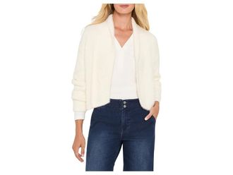 Nic+Zoe Cozy Chic Shrug Cardigan Womens Sweater Classic Cream : 2XL, Cotton/Nylon