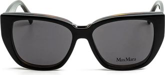 Max Mara cat-eye frame tinted sunglasses - Black