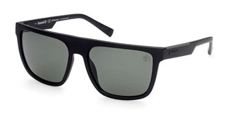 Timberland TB9253 Polarized 02R Mens Sunglasses Black Size 58