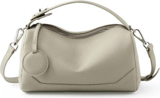 Generic Leather Pillow Small Shoulder Bags, Compatible For Women Crossbody Purses Tote Ladies Handbags(Beige)