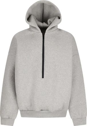 Fear of God Athletic Halfzip Hoodie - Heren - Vesten met rits - Grijs - S - Katoen - Hoodies & sweatvesten