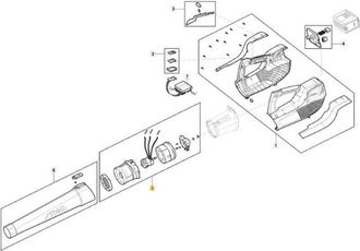 STIGA Sports Motor El&eacute;ctrico Sab 500 Ae Original Stiga - 118810773/0