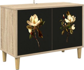 vidaXL Mueble De Tv Bremen 69 X 33 X 50 Cm Sonoma Madera De Ingenier&iacute;a Vidaxl