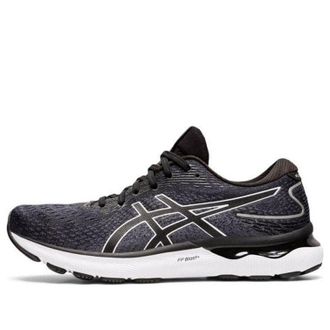 Asics Gel-Nimbus 24 2E Wide Black White 1011B361-001
