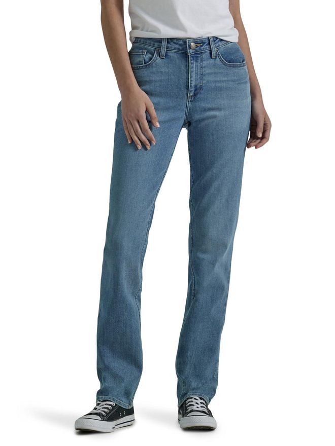 Lee Women's Plus Size Legendary Regular Fit Straight Leg Jean - Classic 5-Pocket Style - View #11