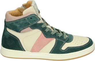 Romagnoli Romagnoli, Schoenen, Dames, Groen, 34 EU, Leer, 5613R263 Sneakers