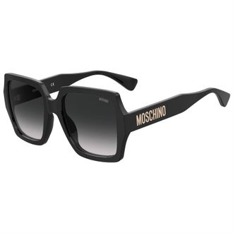 Moschino Womens Accessories Moscsun Sq Sungls in Black - One Size