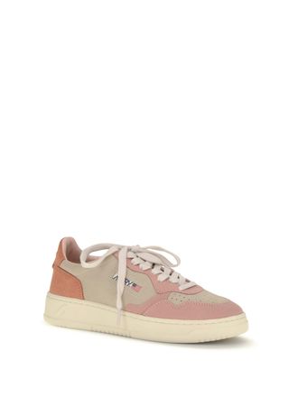 Autry Medalist Low Sneaker - Pink
