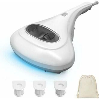 Elle Limpiador De Colchones, Aspiradora Para Colchones Textiles Con L&aacute;mpara De Desinfecci&oacute;n Uv, Sin Bolsa, Filtro Hepa Lavable, Con