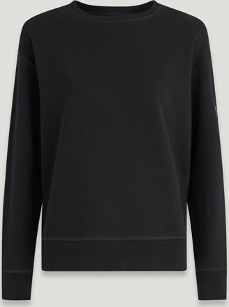 Belstaff Belstaff Signature Sweatshirt Womens Cotton Fleece Black Size XS
